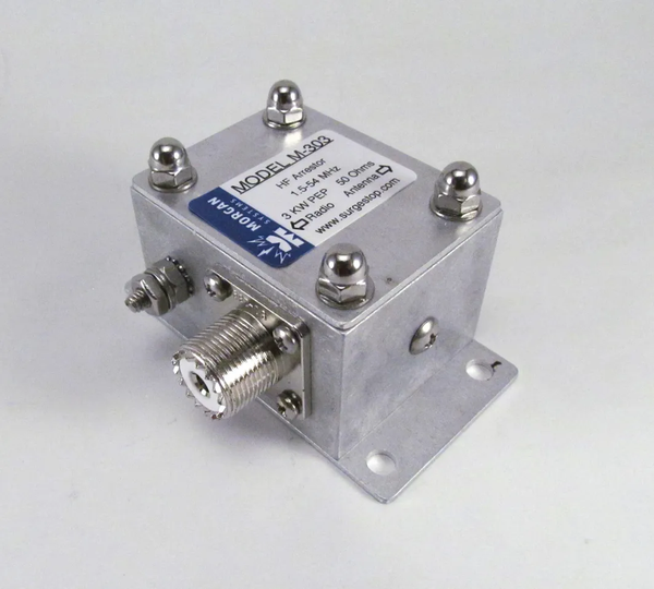 MORGAN SYSTEMS 302/304 VHF-UHF & 303 HF SUPPRESOR/ARRESTORS