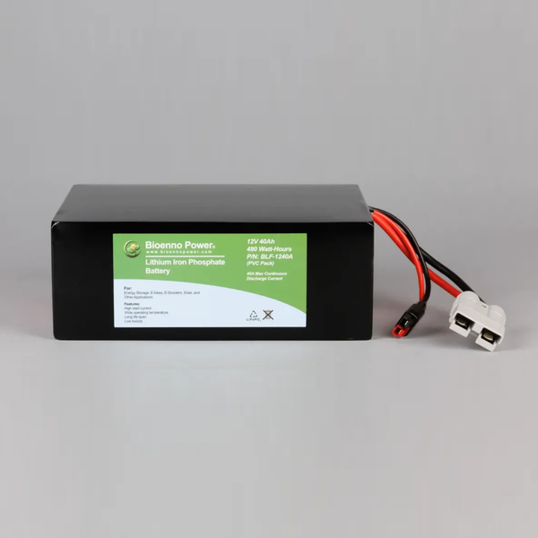 BLF-1240A KIT (12V, 40Ah LFP Battery)