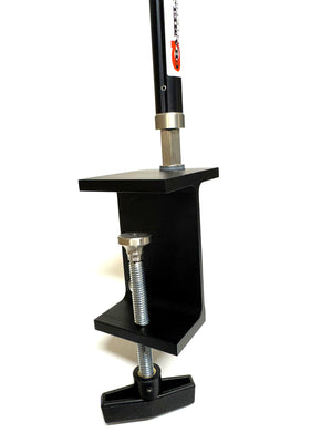Close view of the CHA T-RISER connection to an optional clamp mount