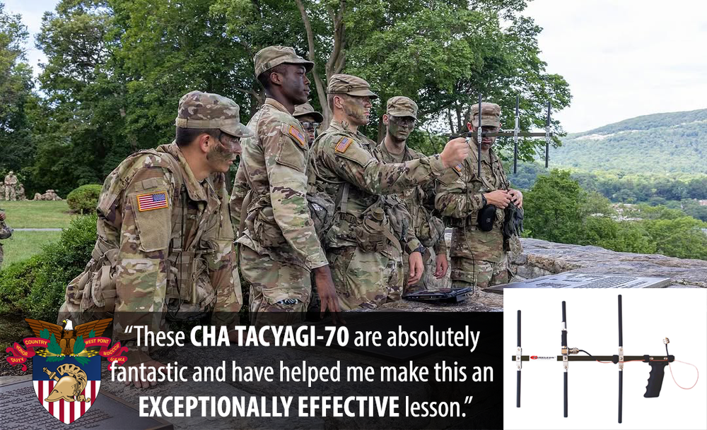 CHA TACYAGI-70 used in cadet radio instruction