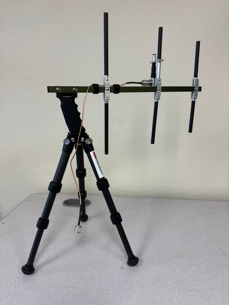 CHA TACYAGI-70 mounted directly to the 1/4-20 male stud on a CHA CARBON FIBER TRIPOD