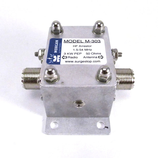 MORGAN SYSTEMS M-300 COAXIAL IMPULSE SUPPRESOR / ARRESTORS