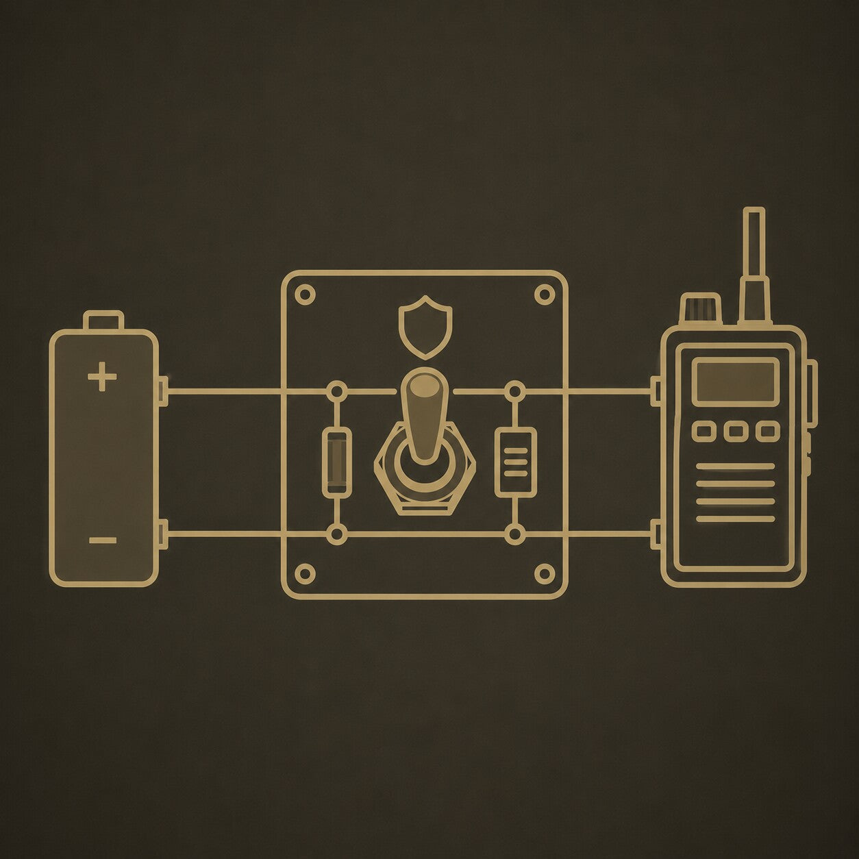PARADAN RADIO POWER collection illustration